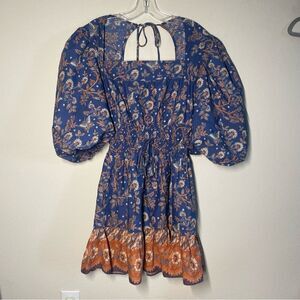 House of Harlow 1960 | Revolve Nastassia Dress Puff Sleeve Mini Medium